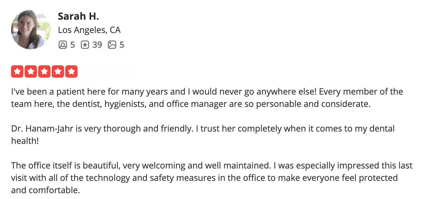 beverly hills dentist reviews
