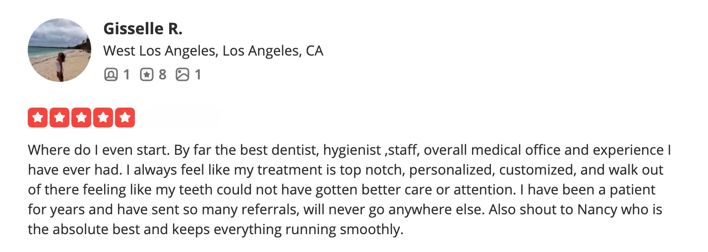 beverly hills dentist reviews