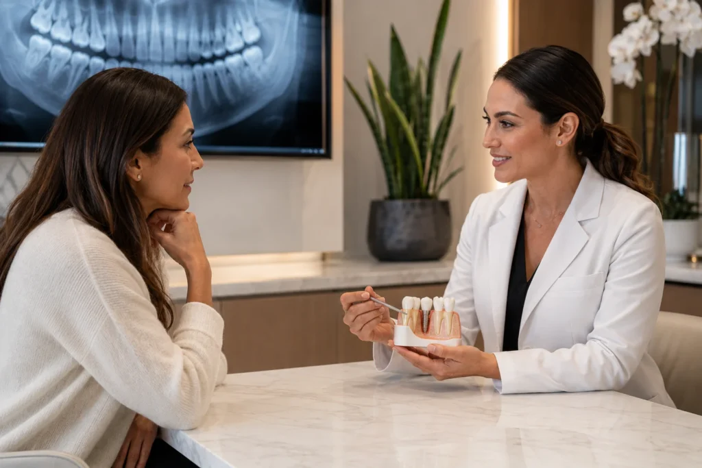 Dentists in Beverly Hills CA, Dental Implants in Beverly Hills CA, Dr. Jamielynn Hanam-Jahr, DDS